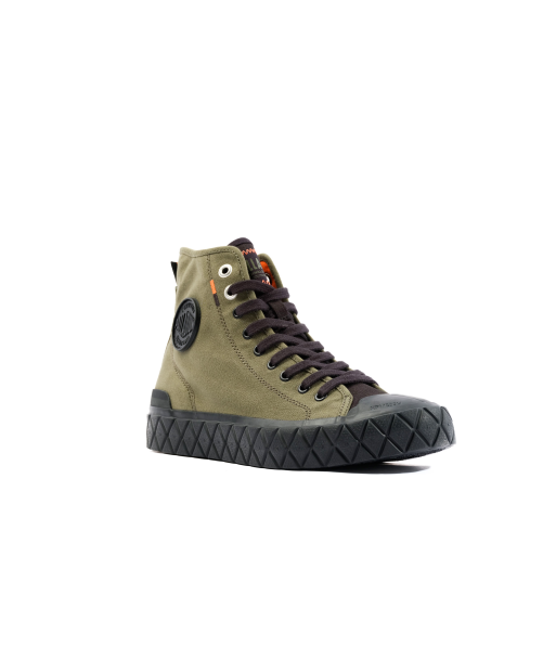 77015-361-M | PALLA ACE CANVAS MID | OLIVE NIGHT/BLACK outlet