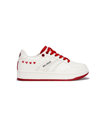 99249-119-M | PALLALOUVEL HEART WOMEN | BEIGE/RED sur le site 