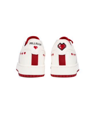 99249-119-M | PALLALOUVEL HEART WOMEN | BEIGE/RED sur le site 