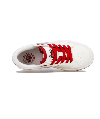 09249-119-M | MEN'S PALLALOUVEL VALT SNEAKERS | BEIGE/RED Dans la société mordern