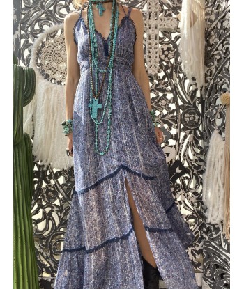 Robe longue Hazel Blue Wild by Amenapih hantent personnes