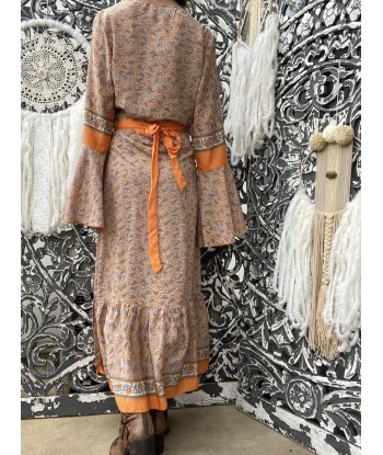 Kimono Flower Orange Jasmine Sissi chez Cornerstreet bien 