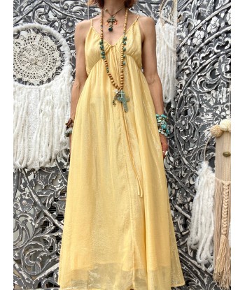 Robe Alba Long Marbella Yellow Sundress sélection de produits