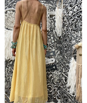 Robe Alba Long Marbella Yellow Sundress sélection de produits