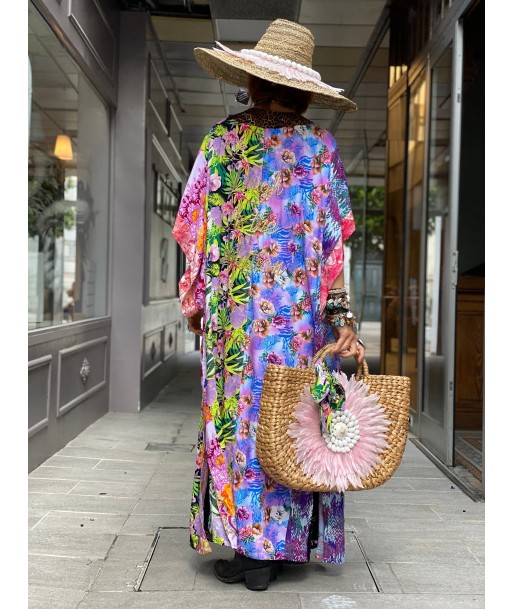 Kimono Long Fleur de Pirate Dans la société mordern