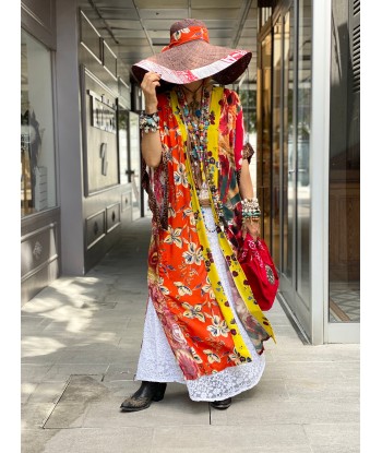 Kimono Long Fleur de Pirate Livraison rapide