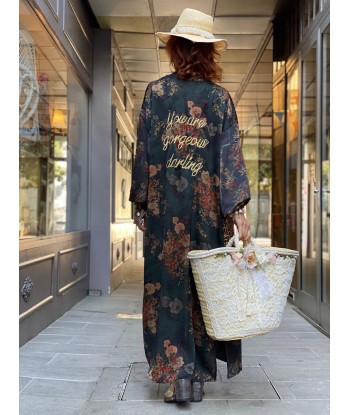 Kimono Long Fleur de Pirate En savoir plus