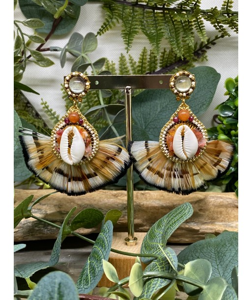 Boucles d’oreilles plumes Hypnochic JUSQU'A -70%! 