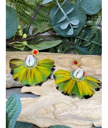 Boucles d’oreilles plumes Hypnochic pas cher chine